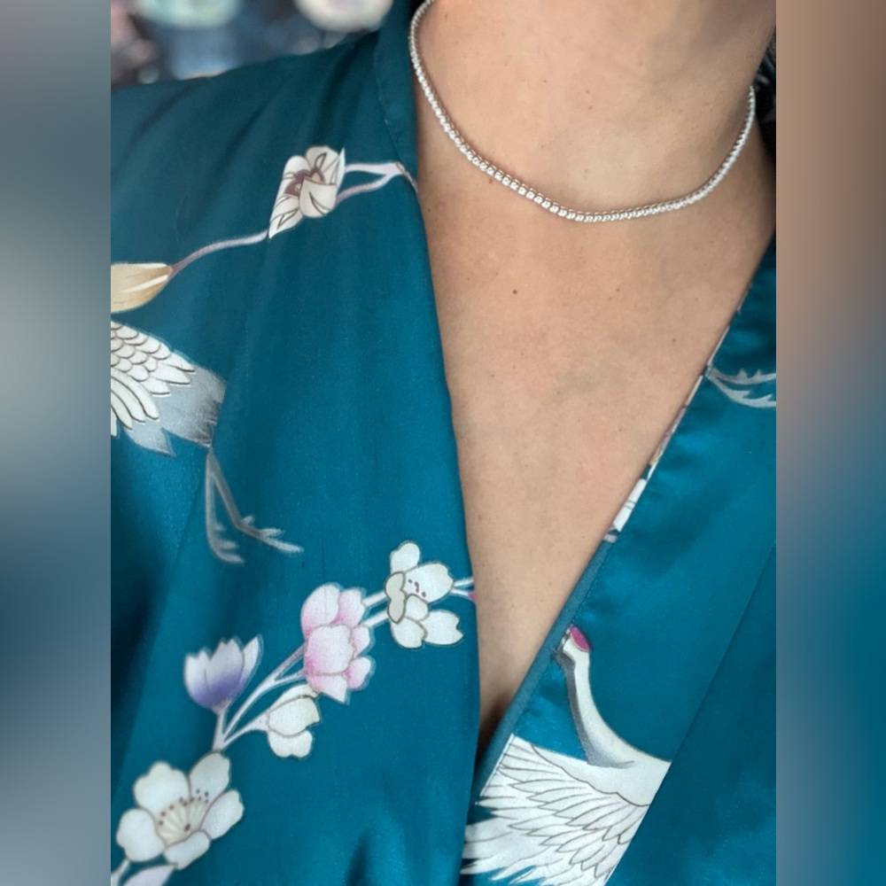 Multiway Tennis Necklace + Double Wrap Bracelet
